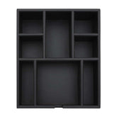 Black Leatherette Condiment Tray